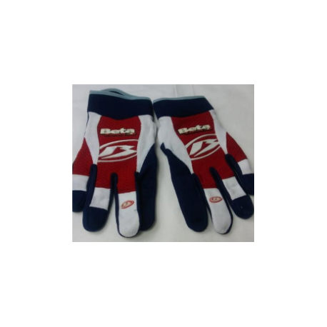 Guantes de Enduro Beta Rojo/Blanco.