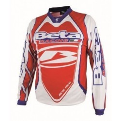 Camiseta de Trial Beta Racing Rojo/Blanco.