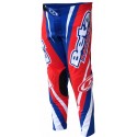 Pantalón de Trial Infantil Beta Racing Rojo/Blanco.