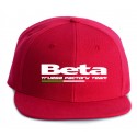 Gorra Plana de Adulto Beta Trueba Rojo.