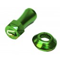 Tuerca Fija Neumático Geco M-8 Verde.